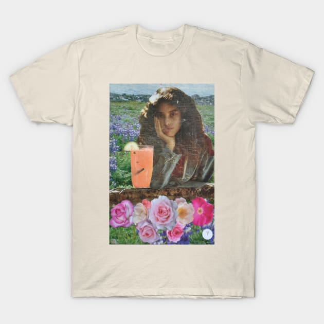 Collage Tarot - 7 of Cups T-Shirt by The Point